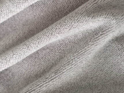 grey melange double touch cotton